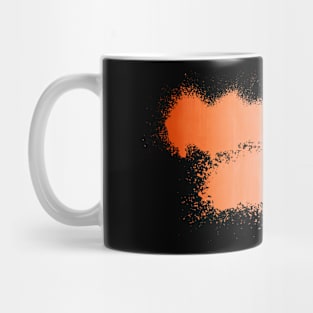 Lesbian Paint Smudge Minimalism Mug